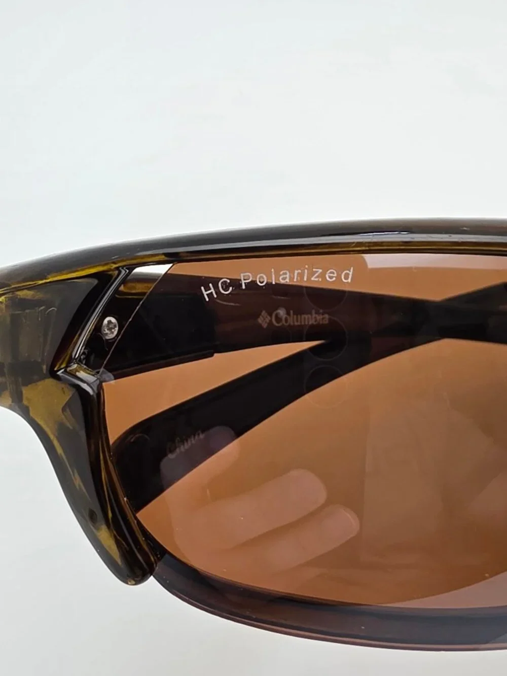 Columbia 32504 Crystal Olive Green Frame HC Polarized Silver Mirror Sunglasses